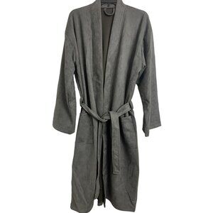 Serenity Home Luxury Plush Olive Green Robe One Size